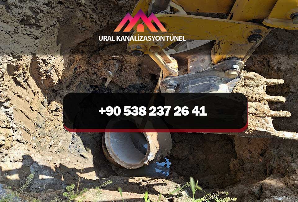 yağmur  suyu giderleri kazısı