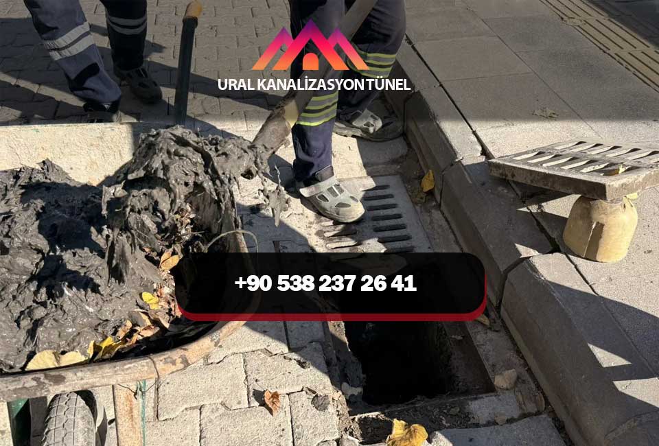 Yağmur suyu kanalizasyon temizlemesi