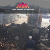 kanalizasyon altyapısı tüneli