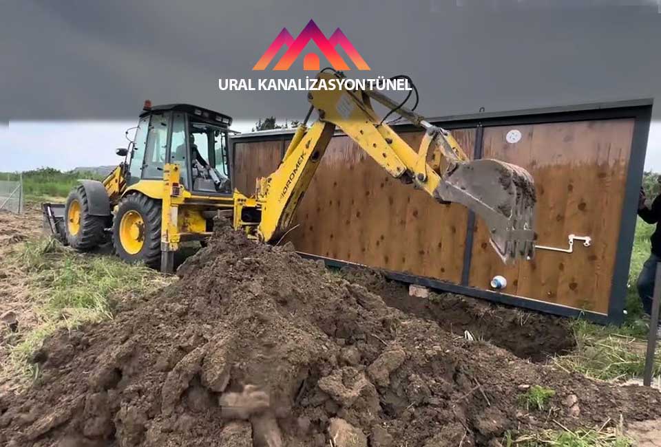 lağım gideri çukuru kazısı