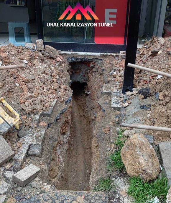 Kanalizasyon gideri açma