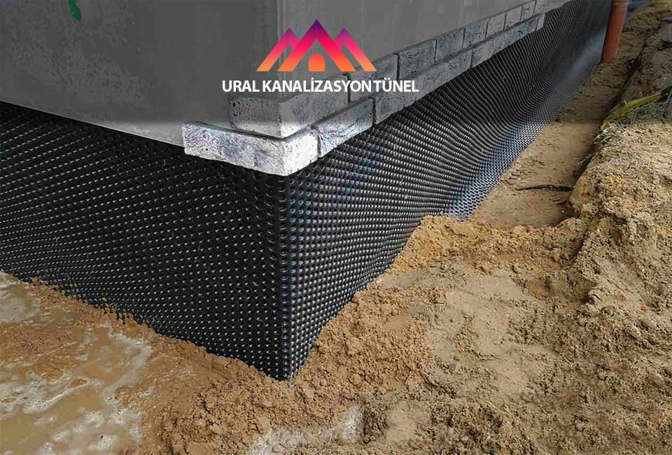 yağmur suyu drenaj kanalı