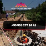 müstakil ev kanalizasyon bağlantısı