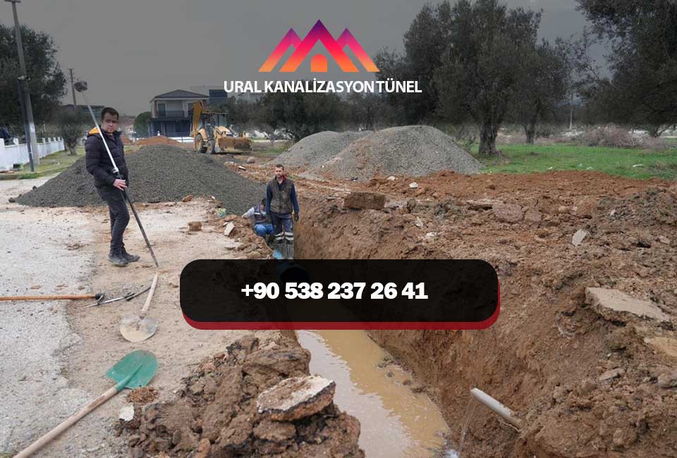 bina yağmur suyu hattı açma