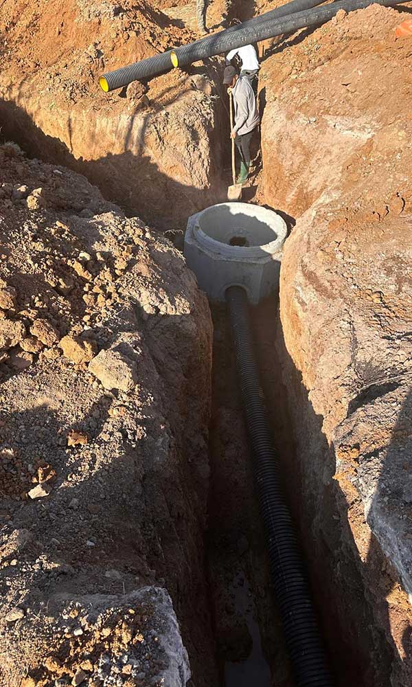 yağmur suyu gideri açma