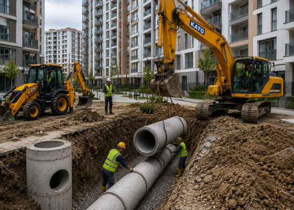 site, toplu konut, apartman kanalizasyon ustası İstanbul