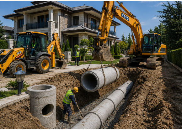 villa müstakil ev kanalizasyon ustası istanbul