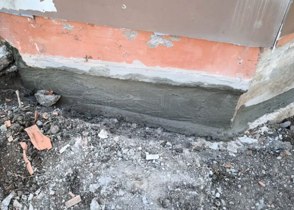 Beşiktaş bitmiş bina drenaj çalışması