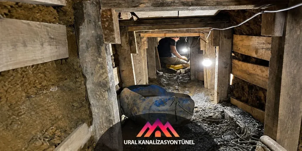 Bağcılar Kanalizasyon Tüneli Ustası saha uygulaması