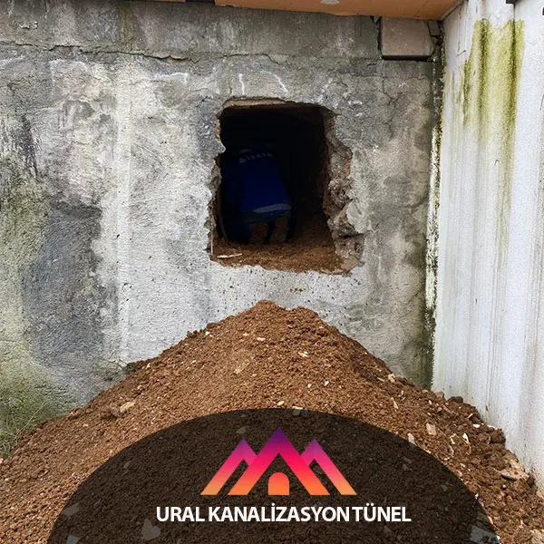 Beşiktaş kanalizasyon tüneli saha çalışmalarımız